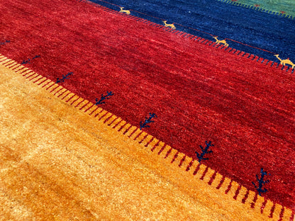 Gabbeh Teppich 196x153cm