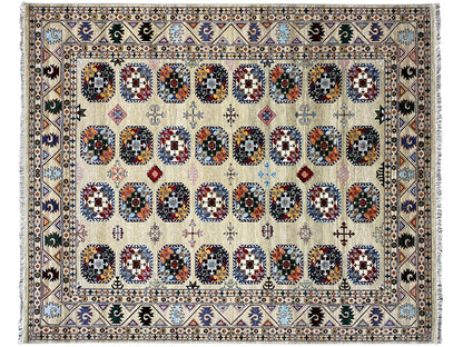 Indo Afghan Teppich - 302x247 cm