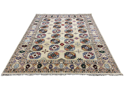 Indo Afghan Teppich - 302x247 cm