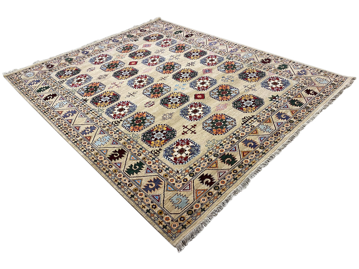 Indo Afghan Teppich - 302x247 cm