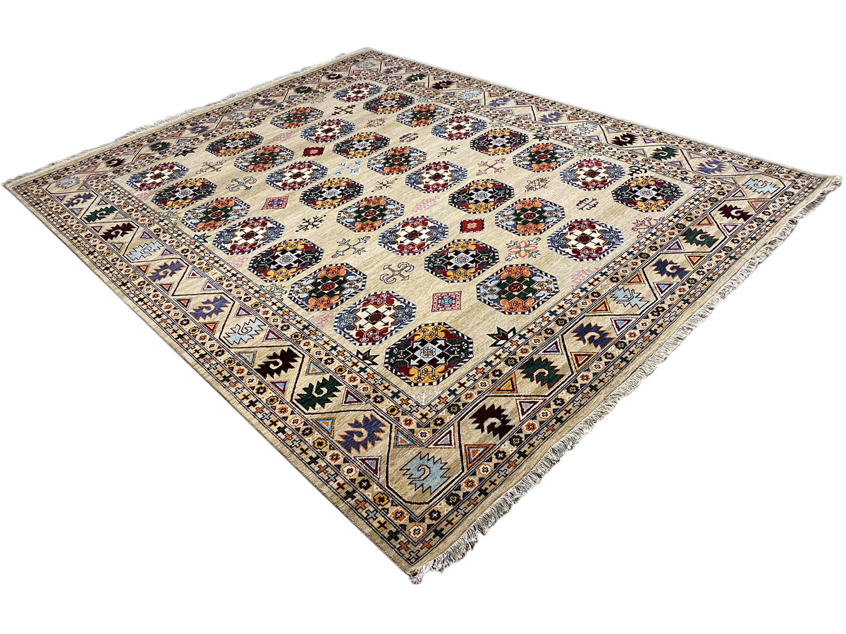 Indo Afghan Teppich - 302x247 cm