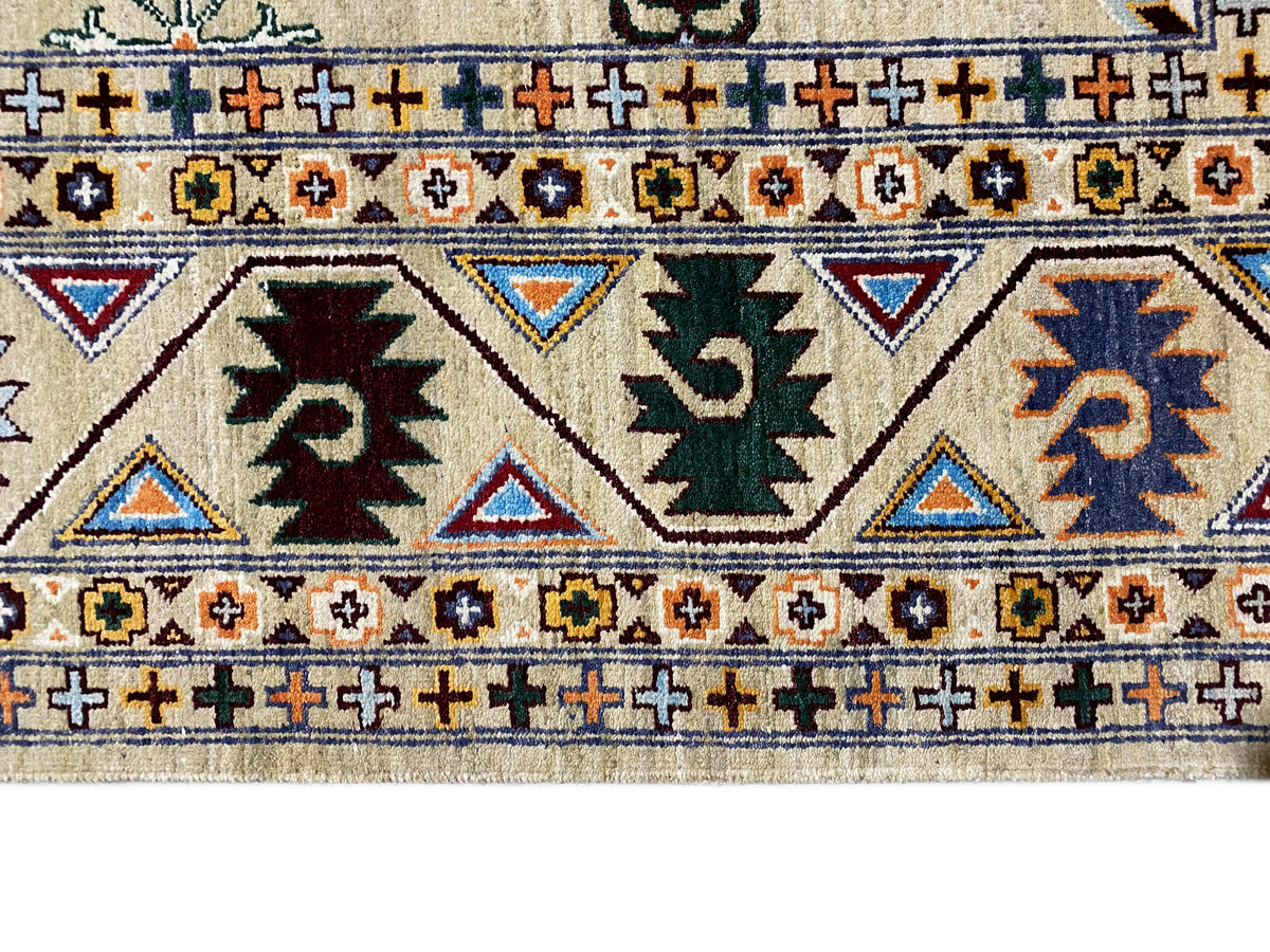 Indo Afghan Teppich - 302x247 cm