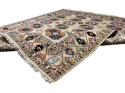 Indo Afghan Teppich - 302x247 cm