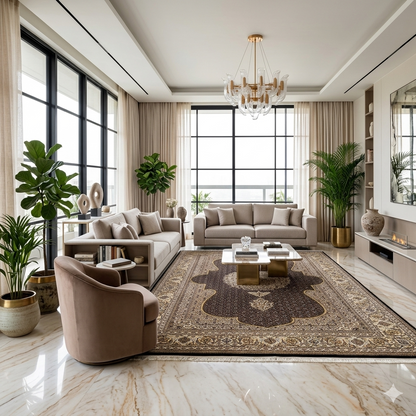 Indo Tabriz Teppich - 298x198cm