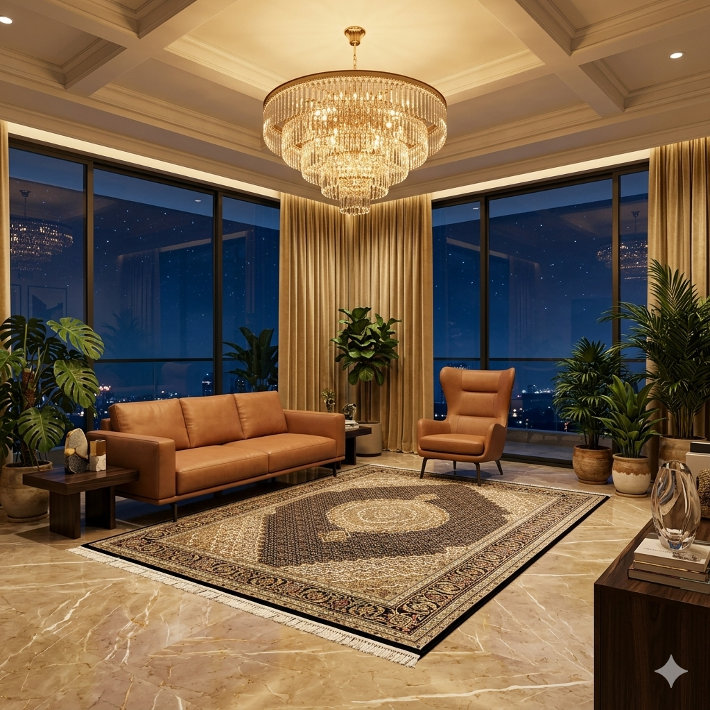 Indo Tabriz Teppich - 290x192cm