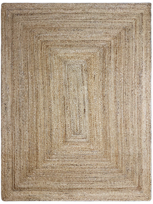 Jute Teppich - Natur- 140x200 cm
