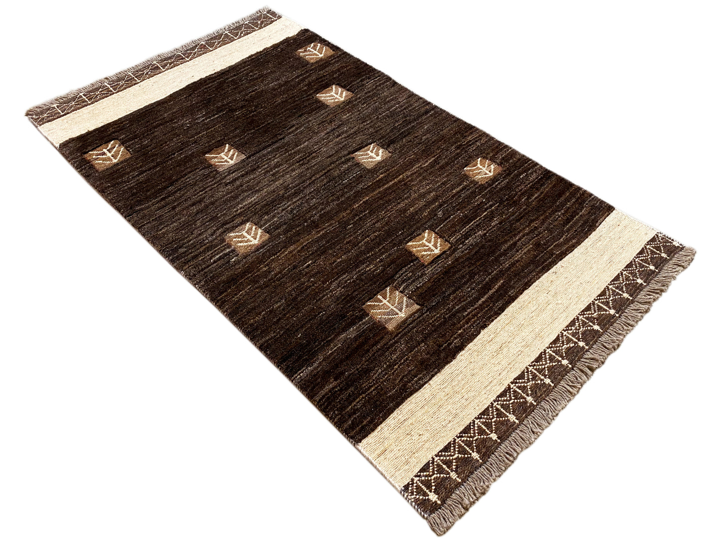 Kelim Gabbeh Teppich - 155x88 cm