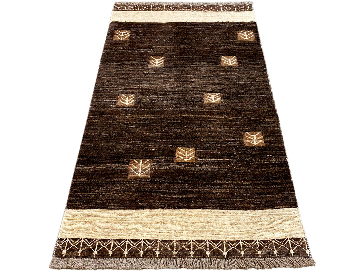 Kelim Gabbeh Teppich - 155x88 cm