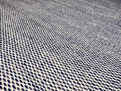 Marineblau Kelim Teppich - 160x230 cm