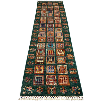 Handgeknüpfter Khorjin Läufer 312x84 cm - German Carpet Shop