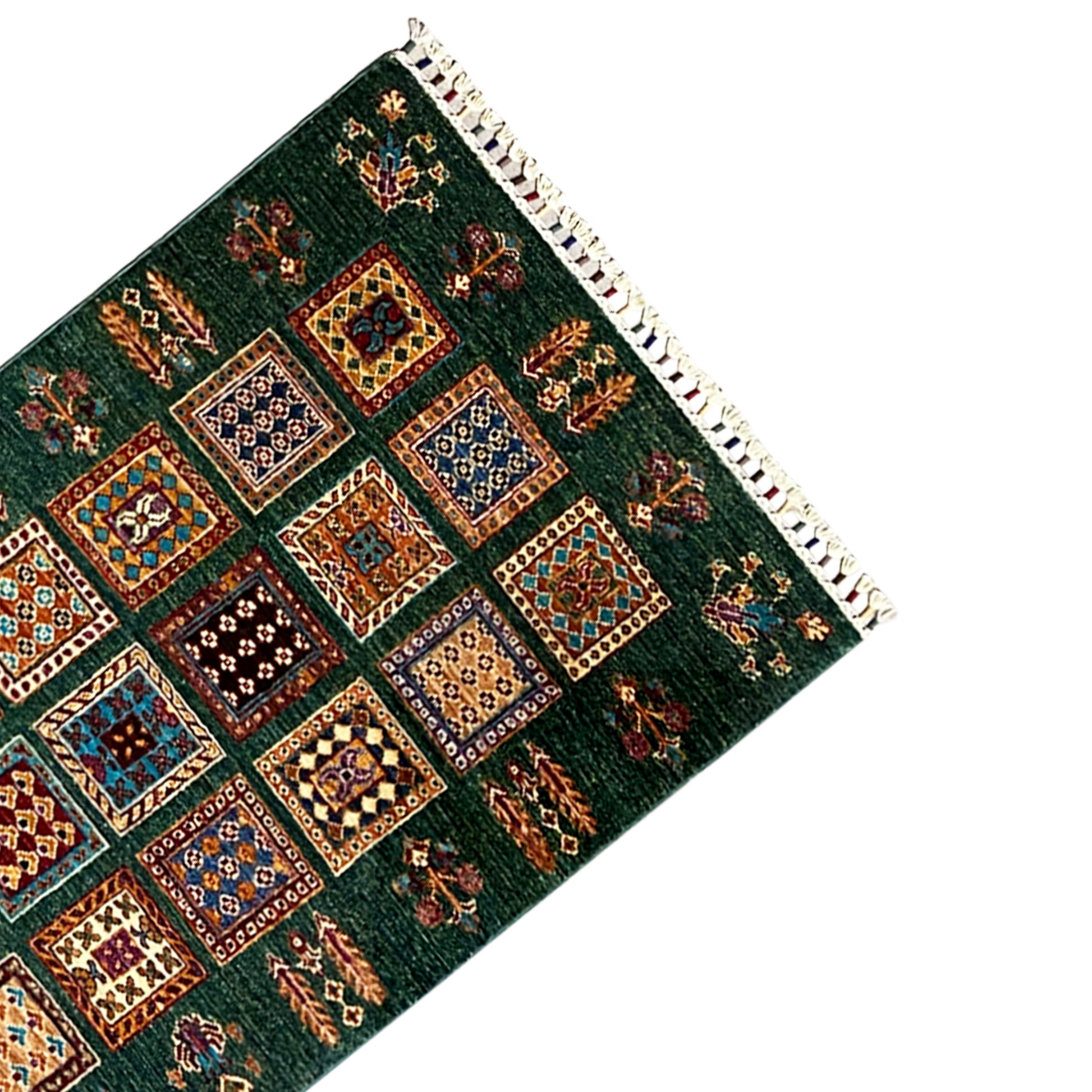 Handgeknüpfter Khorjin Läufer 312x84 cm - German Carpet Shop