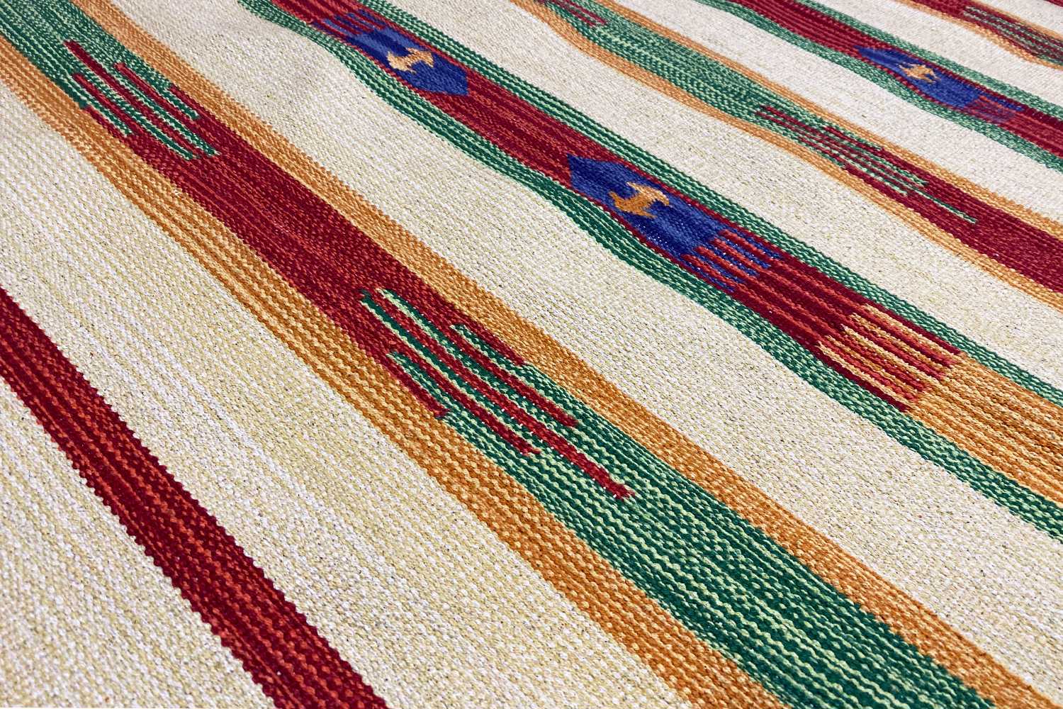  Moderner Kelim Teppich - Samak (90x160 cm) - Premium Teppich from German Carpet Shop - Just €45! Shop now at German Carpet Shop