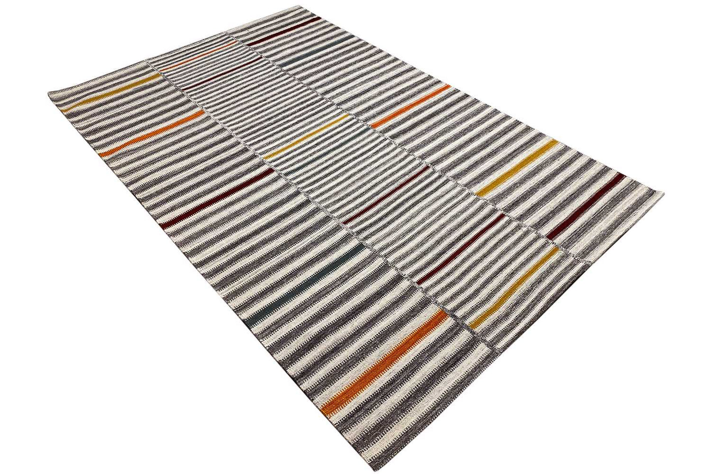 Moderne Kelim - Dhurrie - (245x157 cm) - German Carpet Shop