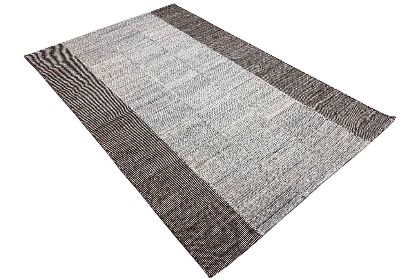  Moderne Kelim - Dhurrie - (246x154 cm) - Premium Kelim from German Carpet Shop - Just €139! Shop now at German Carpet Shop