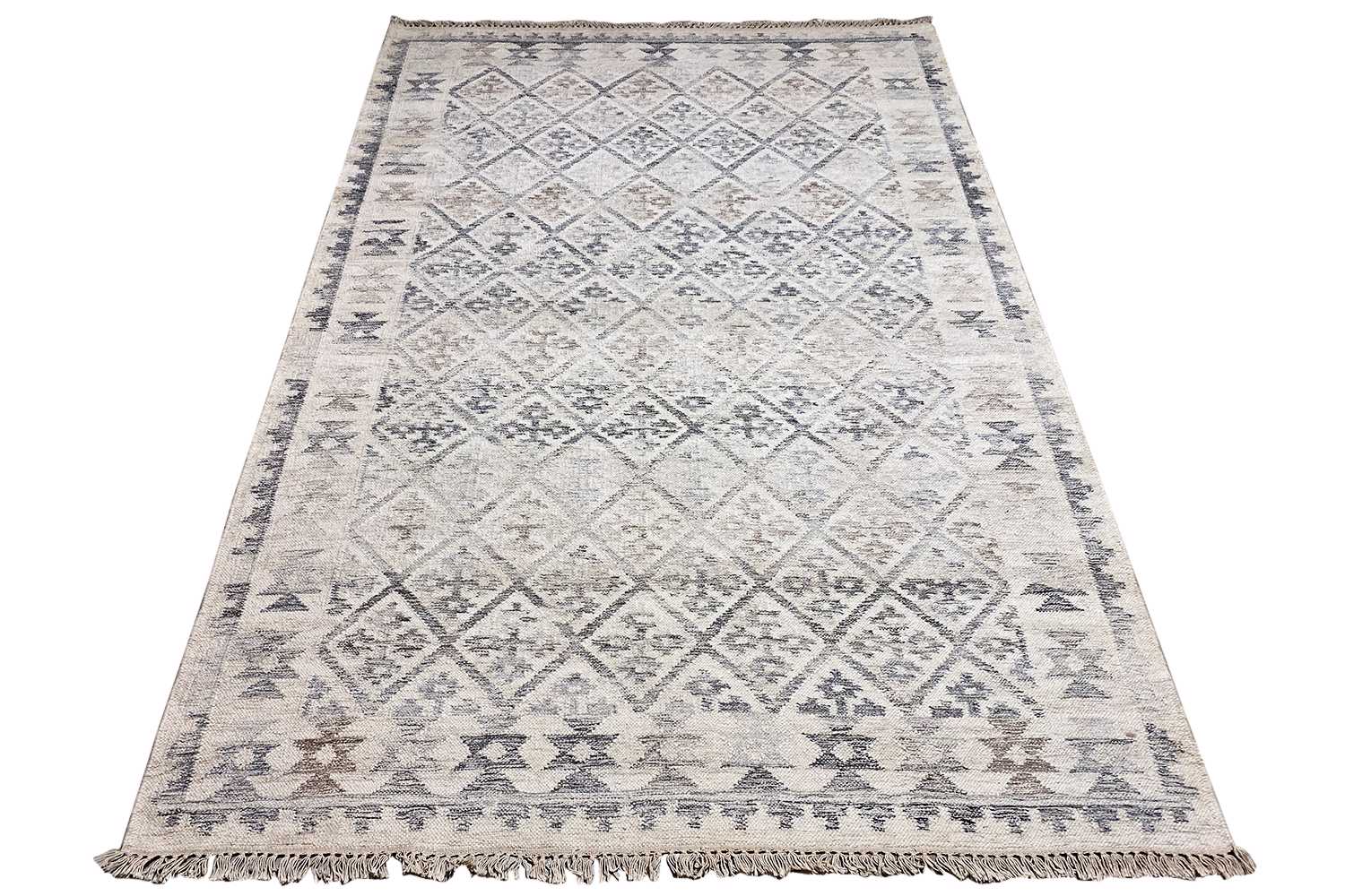  Moderne Kelim - Dhurrie - (225x160 cm) - Premium Kelim from German Carpet Shop - Just €139! Shop now at German Carpet Shop