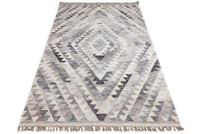  Moderne Kelim - Dhurrie - (237x155 cm) - Premium Kelim from German Carpet Shop - Just €139! Shop now at German Carpet Shop