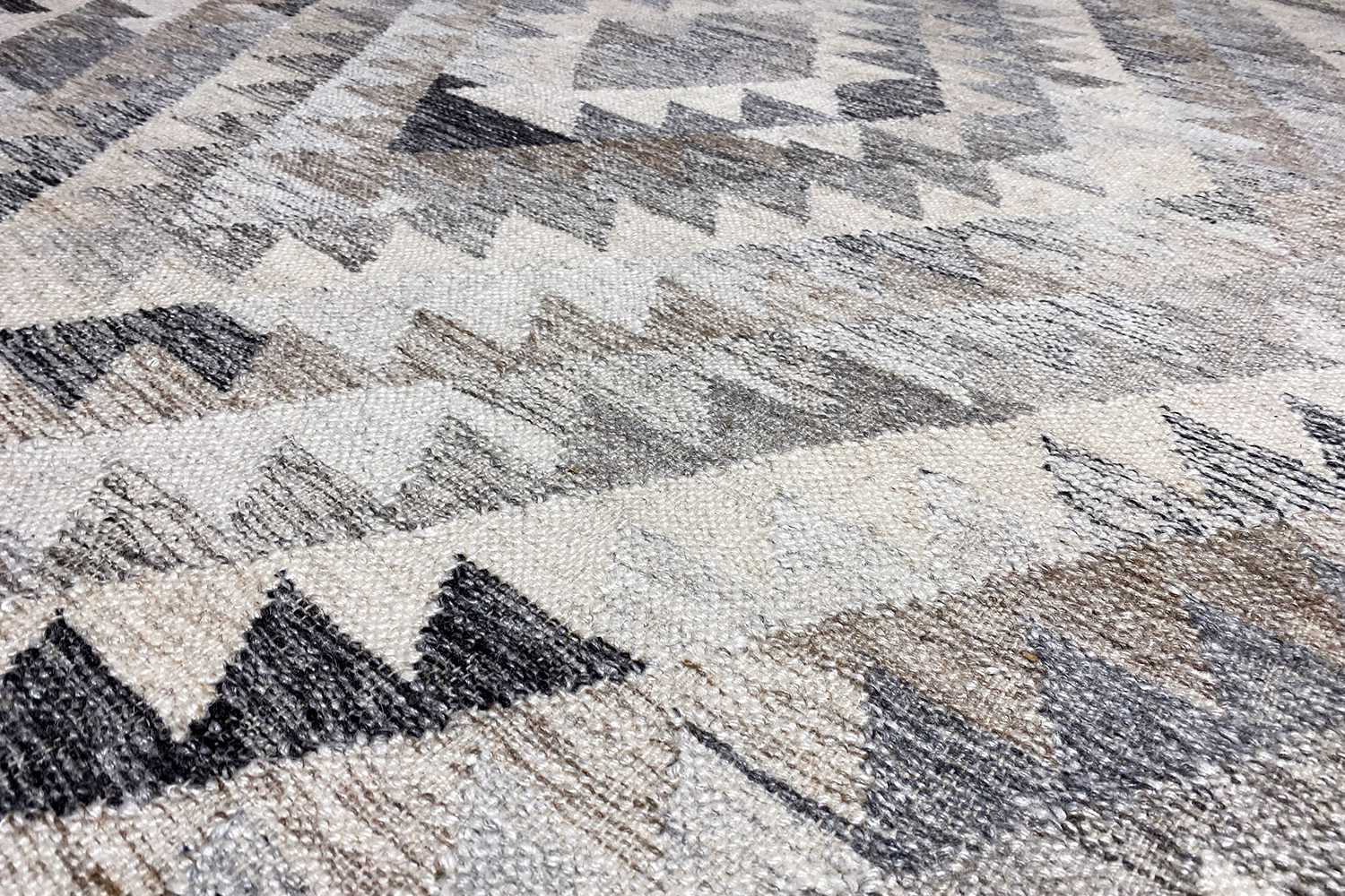 Moderne Kelim - Dhurrie - (237x155 cm) - Premium Kelim from German Carpet Shop - Just €139! Shop now at German Carpet Shop