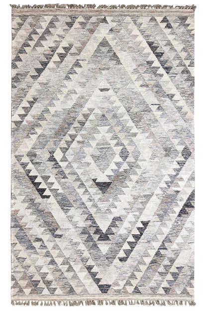  Moderne Kelim - Dhurrie - (237x155 cm) - Premium Kelim from German Carpet Shop - Just €139! Shop now at German Carpet Shop