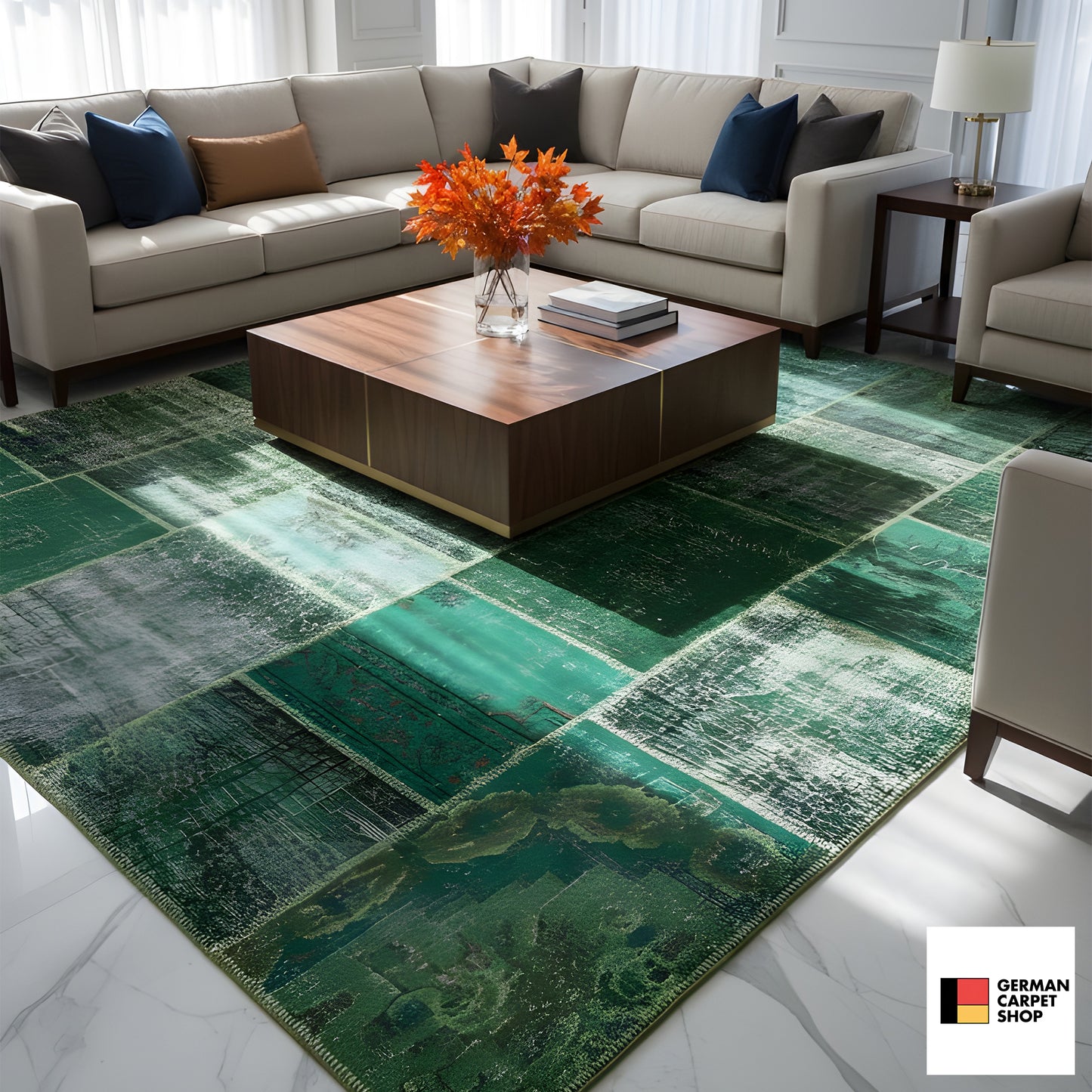 Patchwork Teppiche - 552 (257x179 cm)