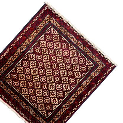 Poshti Teppich - 65x61 cm