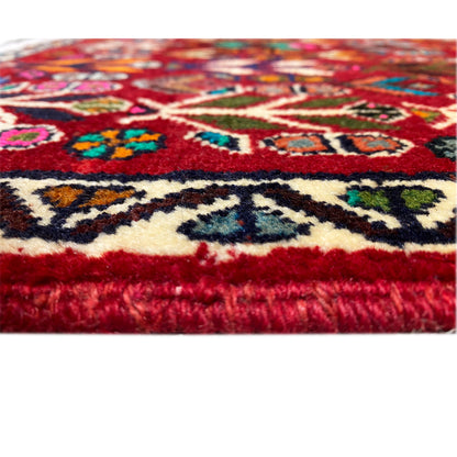 Poshti Teppich, Rot - 69x58 cm