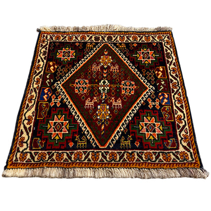 Poshti Teppich - 57x56 cm