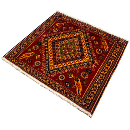 Poshti Teppich - 65x65 cm