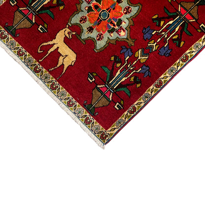 Poshti Teppich - 67x64 cm