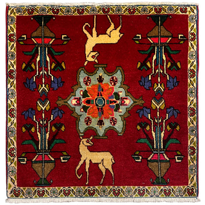 Poshti Teppich - 67x64 cm