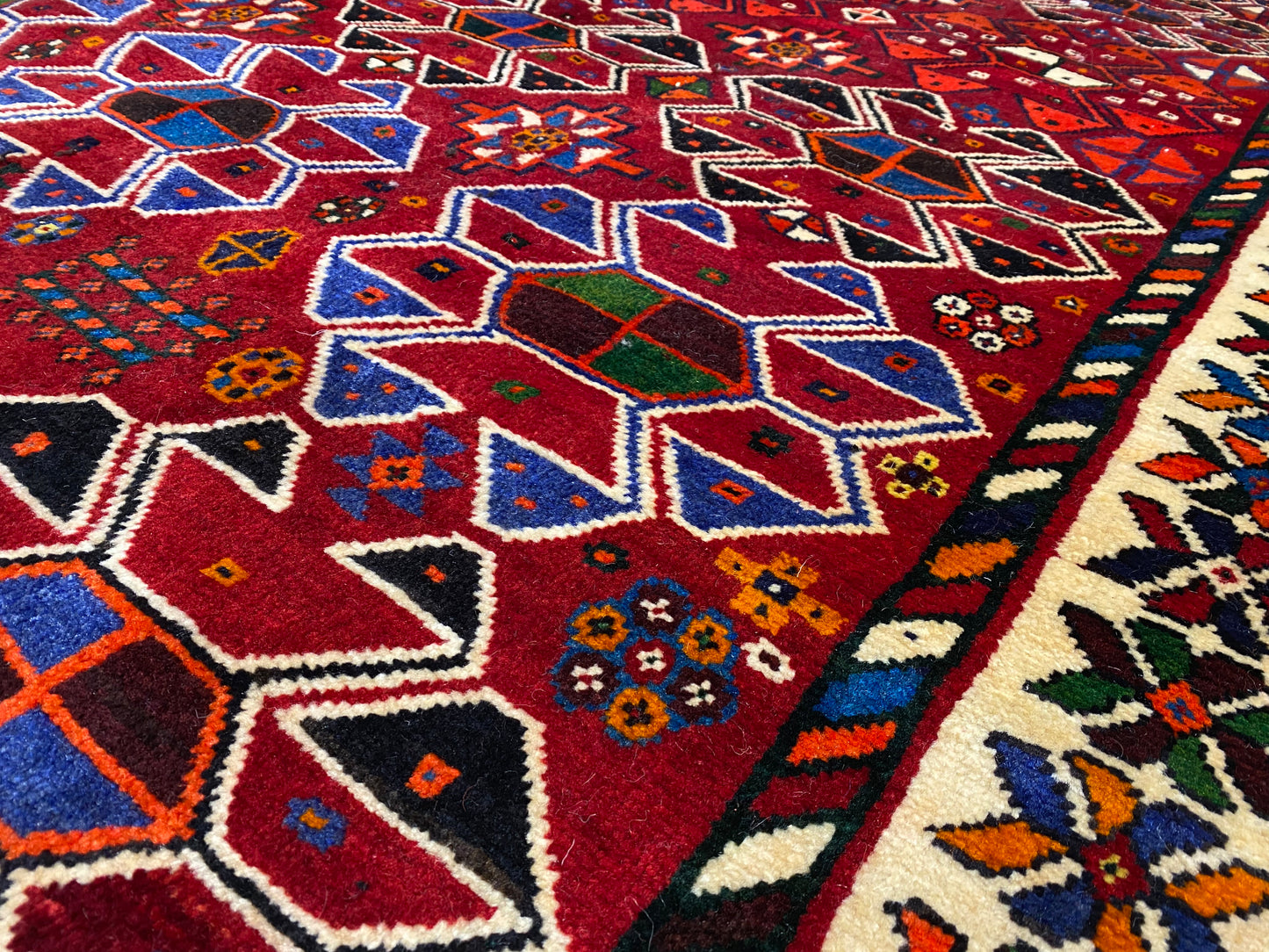 Qashqai Teppich - 294x164 cm