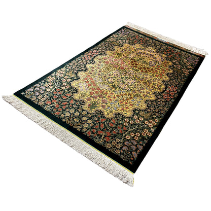 Ghom Seide Teppich - 900846 (123x79 cm)