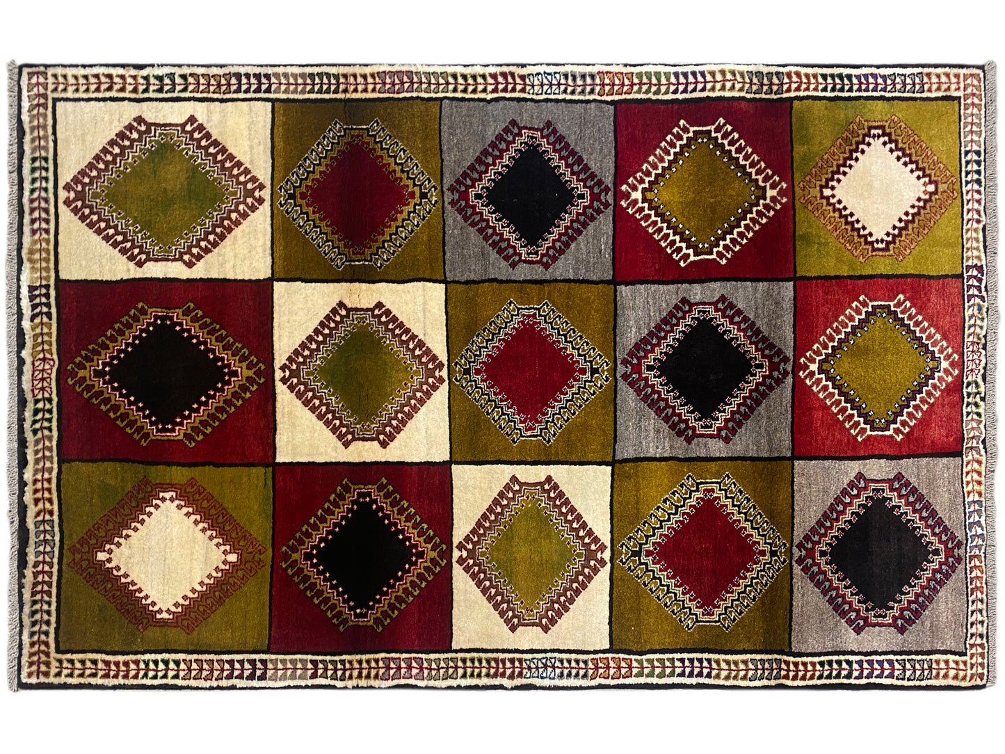 Shiraz Qashqai Teppich - 206x120 cm