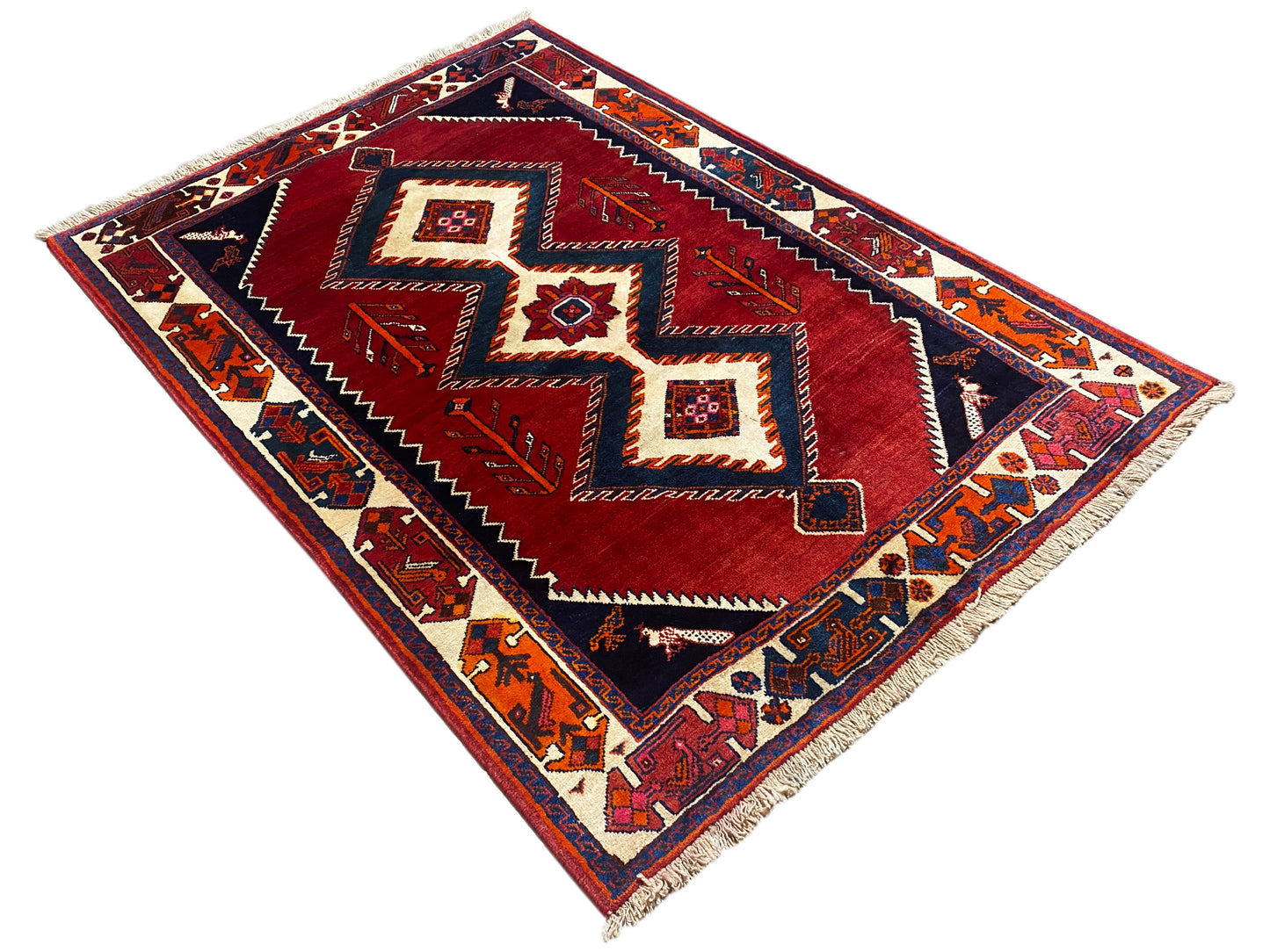 Shiraz Qashqai Teppich - 195x134 cm