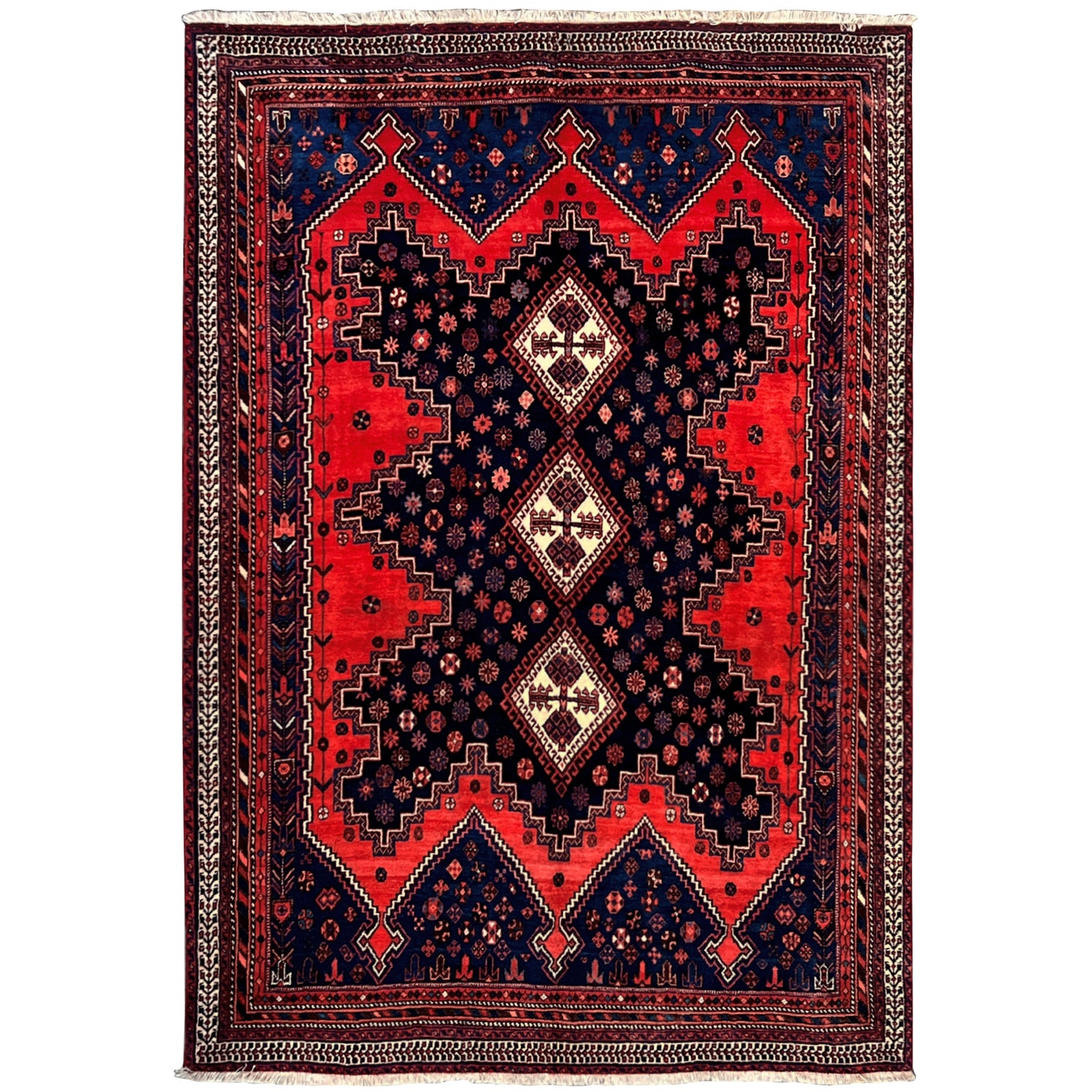  Sirjan Teppich 256x174 cm - Premium Sirjan Teppiche from German Carpet Shop - Just €675! Shop now at German Carpet Shop