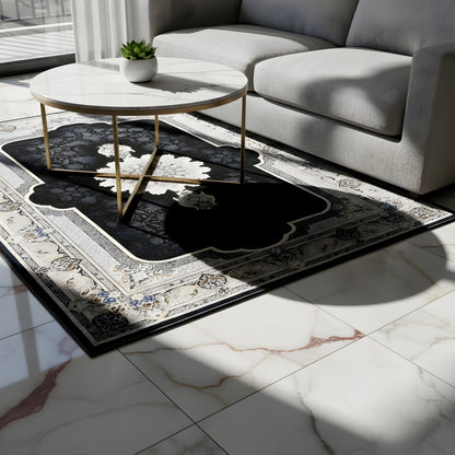 Teppich Aras Schwarz 160x230 cm