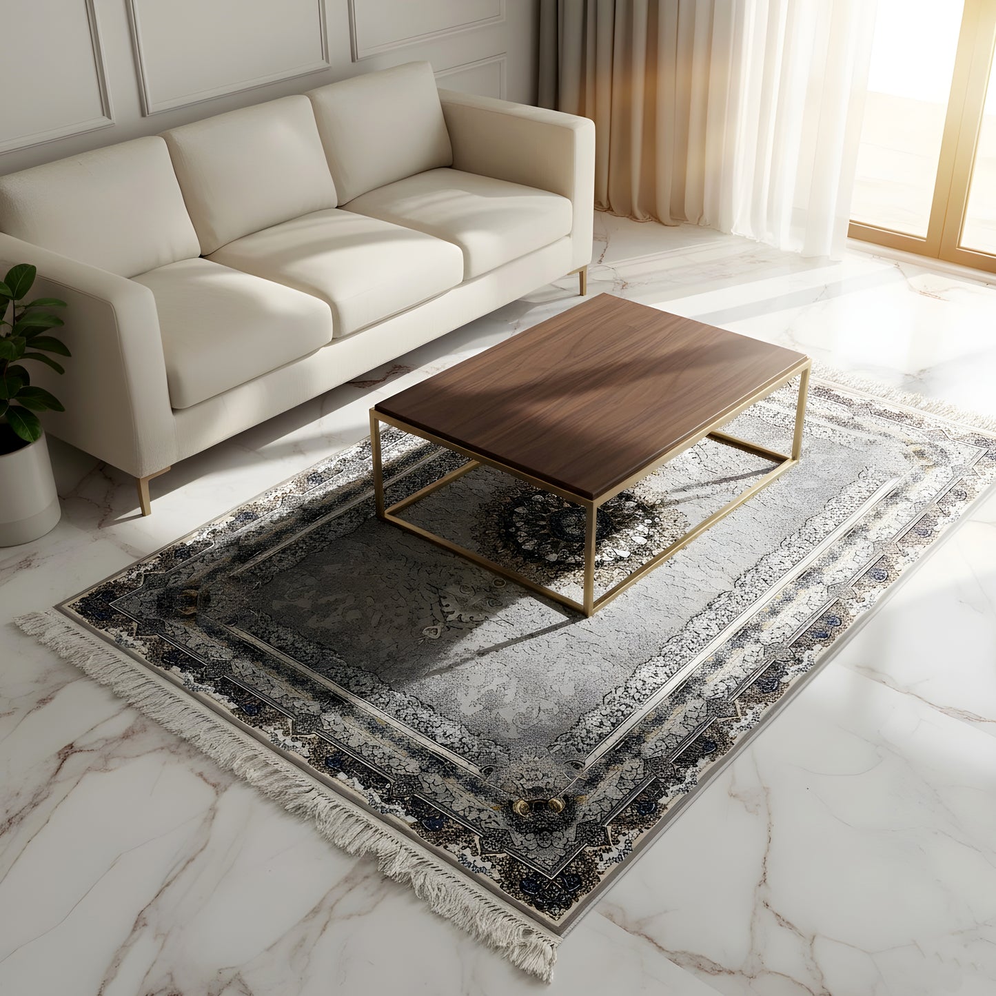 Teppich Noah Anthrazit 160x230cm