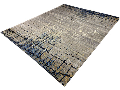 Großer Teppich im minimalistischen Stil mit Strukturmuster