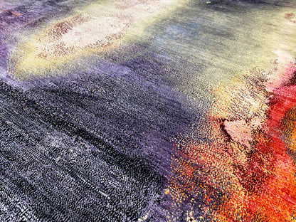 Abstrakter Premium Teppich für modernes Interieur