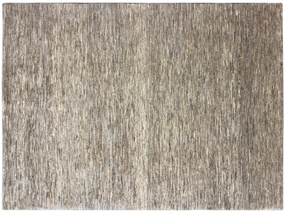 Naturfarbener Gabbeh Teppich mit feiner Struktur