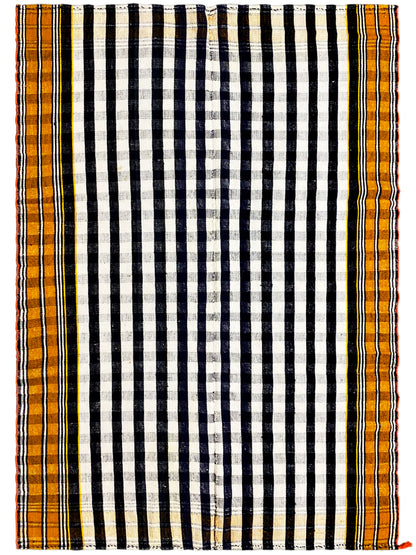 Schlafzimmer stilvoller Jajim Teppich aus Wolle mit traditionellem Webmuster