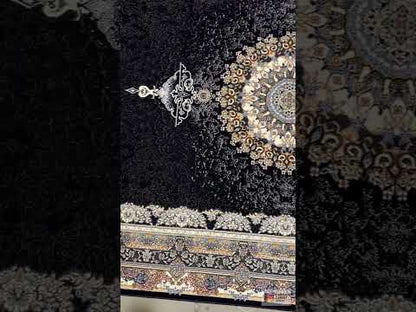 Teppich Elias Schwarz 160x230 cm