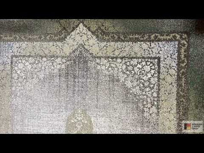 Rauchgrüner Stern 170x240cm