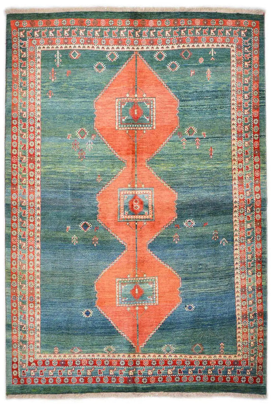 Yalameh Kooh Sabz Teppich - 6267 (244x176 cm) - Premium Teppich from German Carpet Shop - Just €999! Shop now at German Carpet Shop