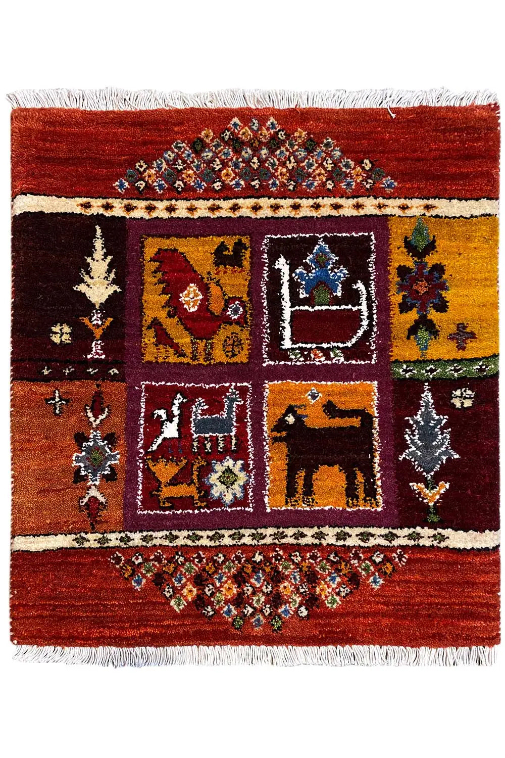 Gabbeh Lori (66x59cm) - German Carpet Shop