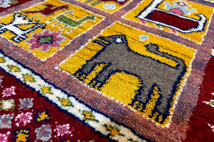 Gabbeh Lori Teppich (66x61cm) - German Carpet Shop