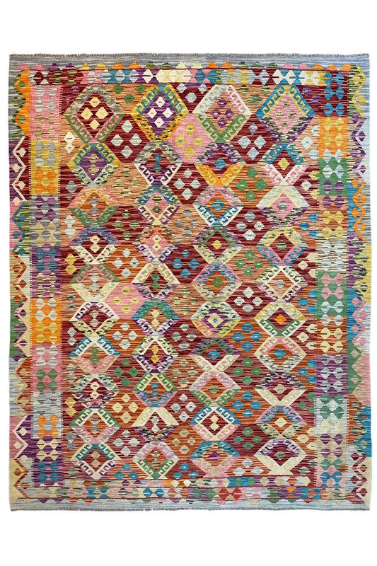 Kelim Afghan - 28158 (237x178cm) - German Carpet Shop
