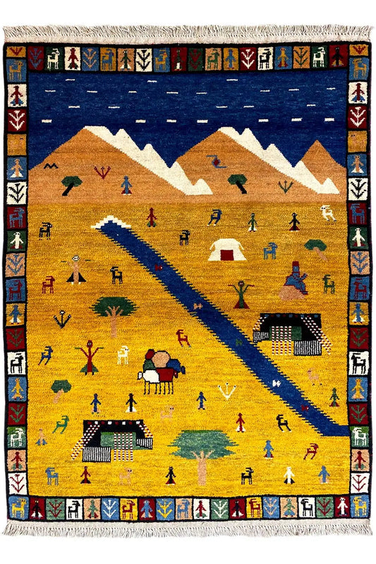 Gabbeh - Lori (143x103cm) - German Carpet Shop