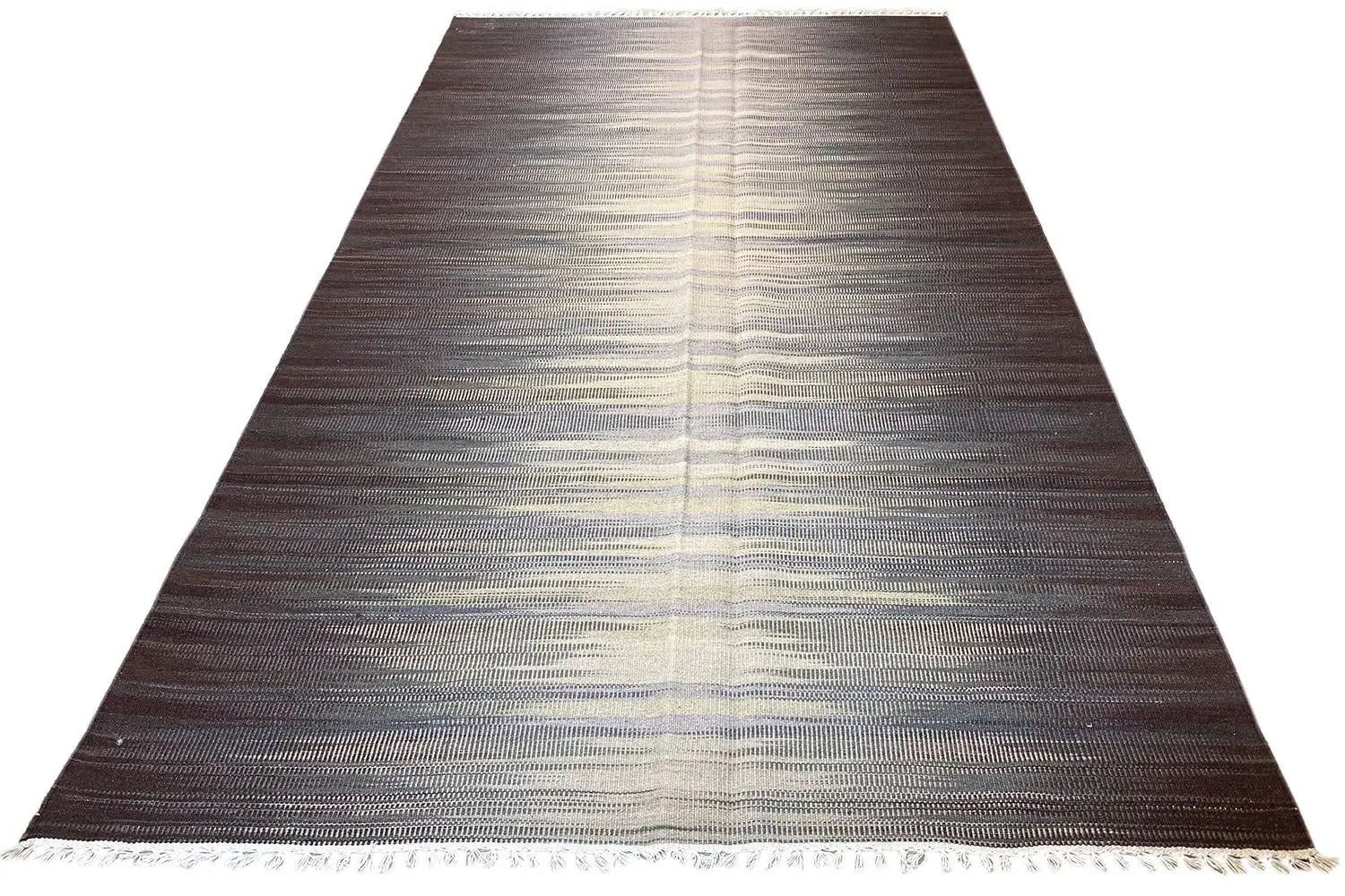 Moderne Kelim - Dhurrie - (252x148 cm) - German Carpet Shop
