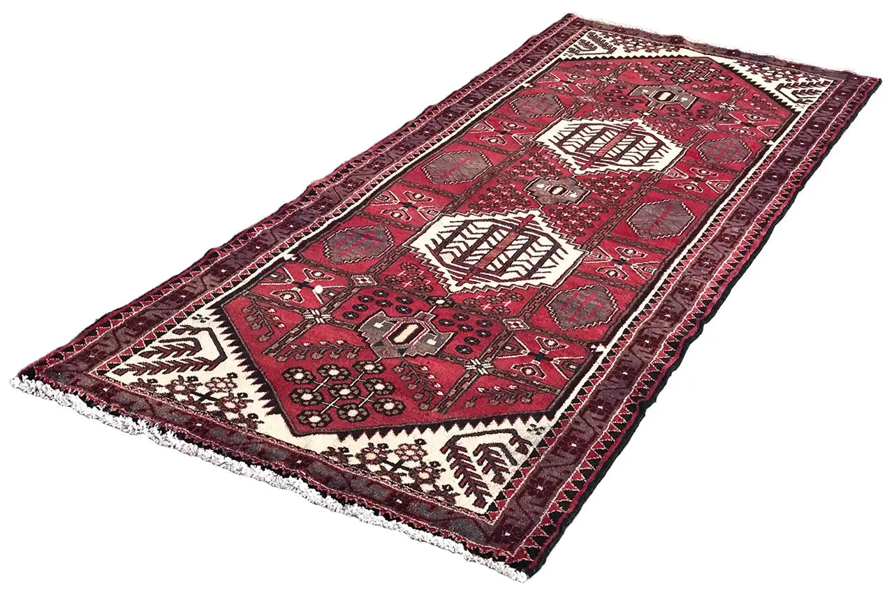  Hamadan - Läufer (294x115 cm) - Premium Teppich from German Carpet Shop - Just €249! Shop now at German Carpet Shop