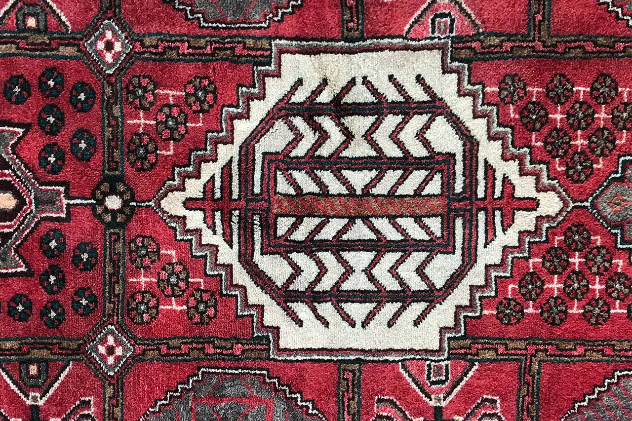  Hamadan - Läufer (294x115 cm) - Premium Teppich from German Carpet Shop - Just €249! Shop now at German Carpet Shop